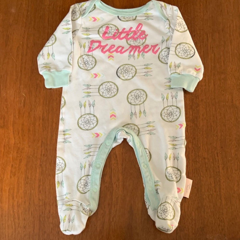 🍓3/$10 Little Dreamer Kids Footie size 6m